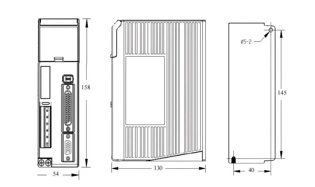 H2-758 Hybrid servo and driver